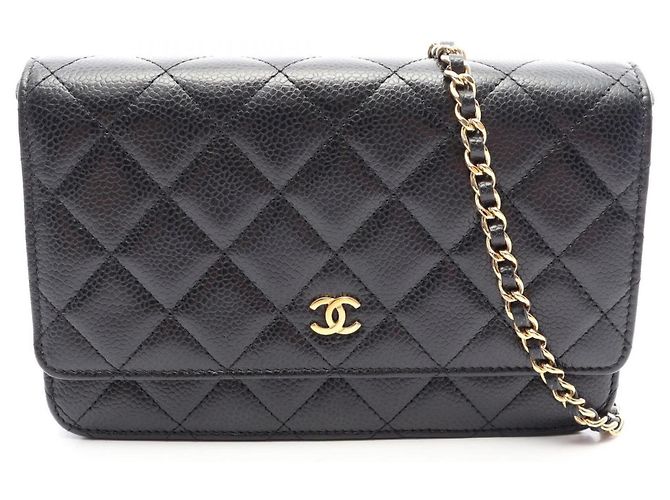 Borsa a tracolla Chanel Matelassé Nero