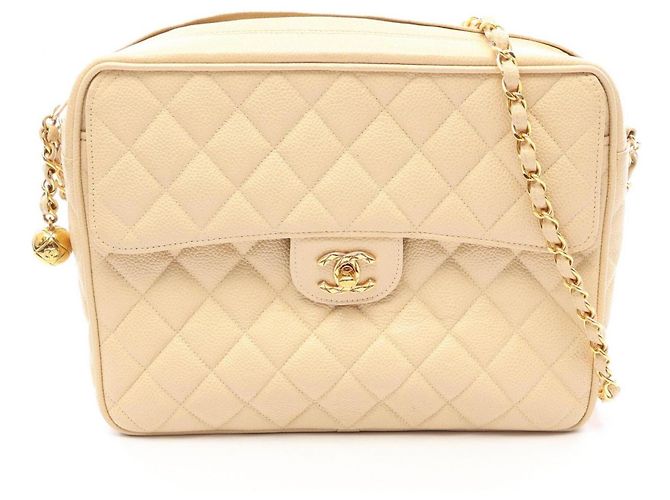 Bolsa Chanel Matelassé Bege