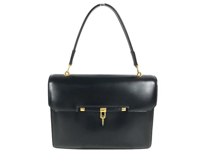 Hermès Sac à main Hermes Vintage Paroniere Noir