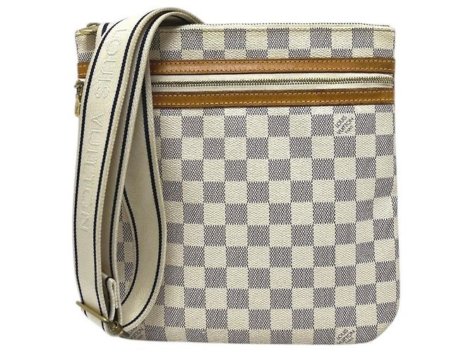 Louis Vuitton N51112 Pochette Bosphore Bag Branco