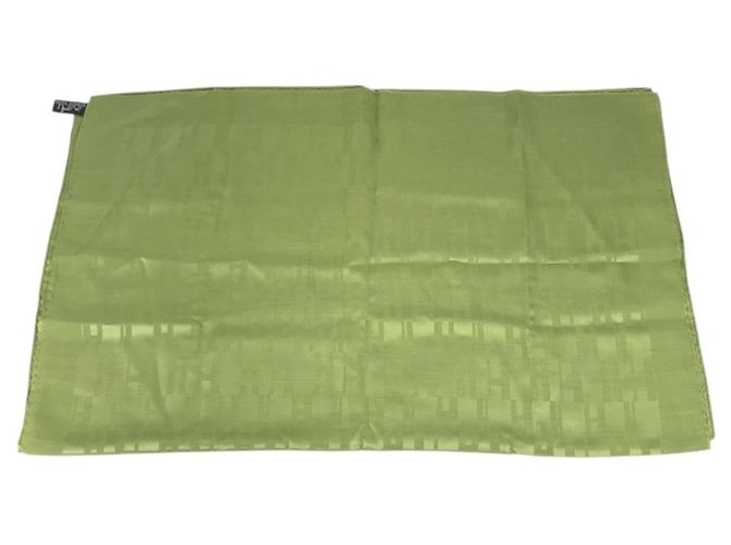 Hermès Hermes Green H-Logo Schal Grün