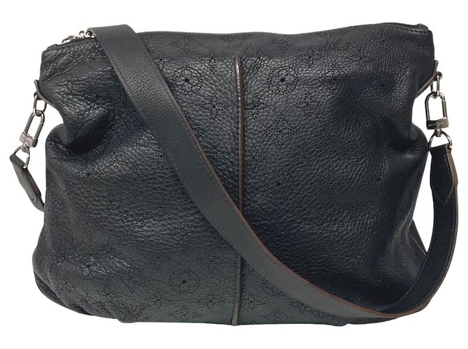 Borsa a tracolla Louis Vuitton Mahina Selene PM Nero
