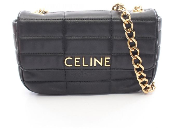 Céline Borsa a tracolla Celine Monochrome in pelle Nero