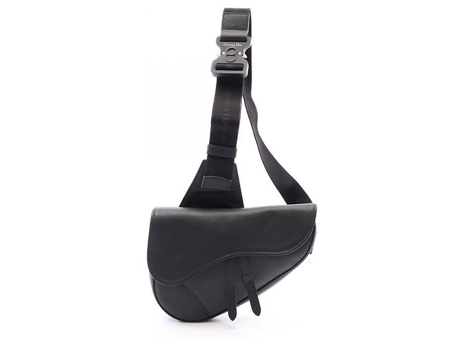 Borsa Saddle Christian Dior Nero