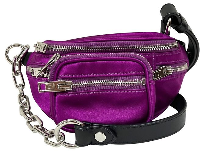 Alexander Wang Attika Mini Fanny Pack Shoulder Bag Violet
