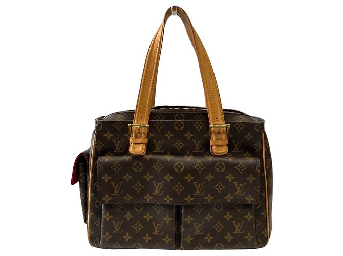 Sac cabas Louis Vuitton Multiplicité Marron