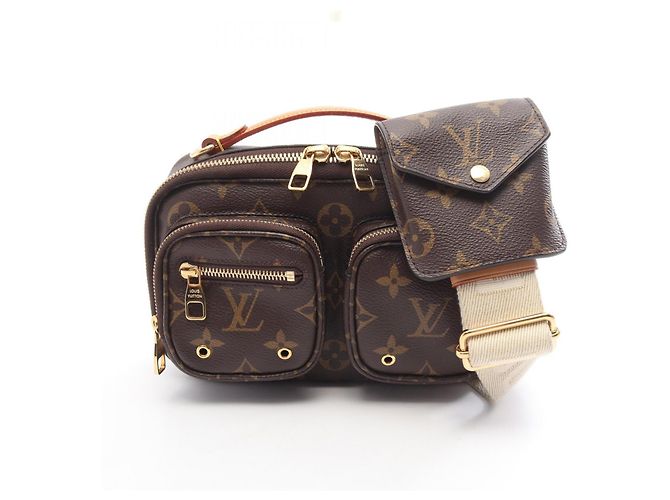 Borsa a tracolla Utility Louis Vuitton Marrone