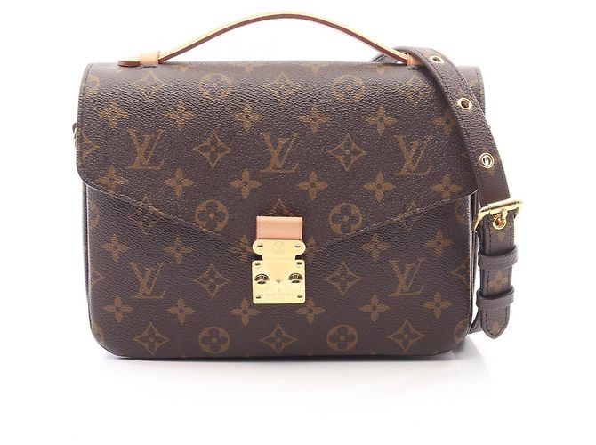 Bolsa Louis Vuitton Pochette Metis MM Marrom