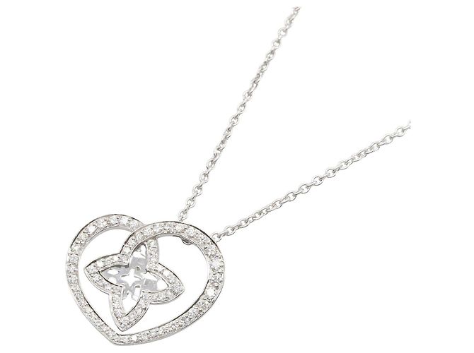 Pingente Louis Vuitton Colar de Diamantes Cool Prata