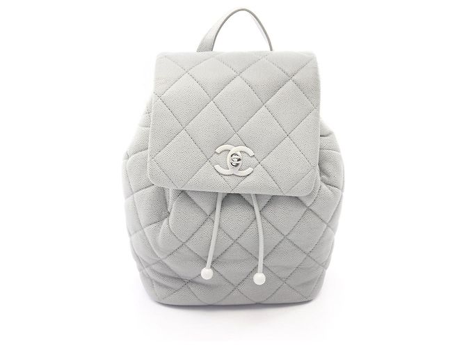Mochila/Bolsa Chanel Matelassé Gray Marrom