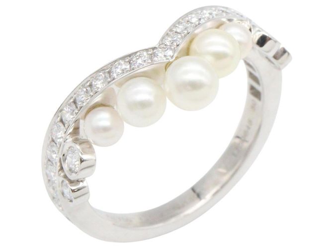 Bague Chaumet Josephine Perle en or blanc 18K