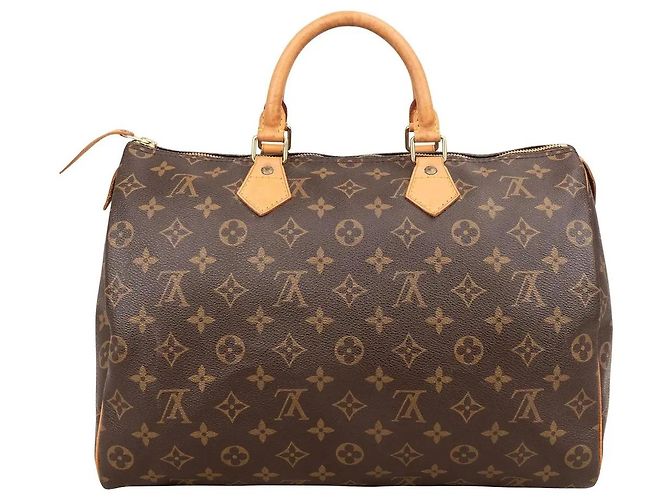 Louis Vuitton Speedy 35 Monogram Marrone