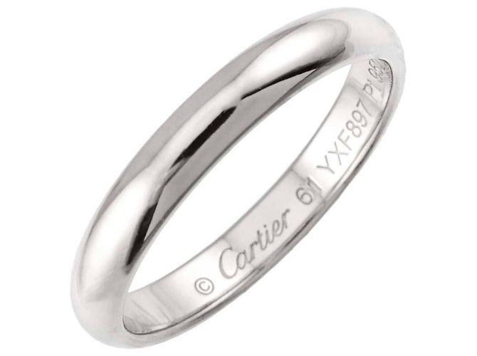 Cartier 1895 Classic Platinum Band Ring