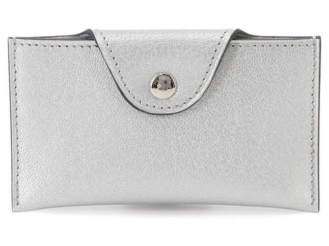 Hermès Hermes Iliade Kartenetui Silber