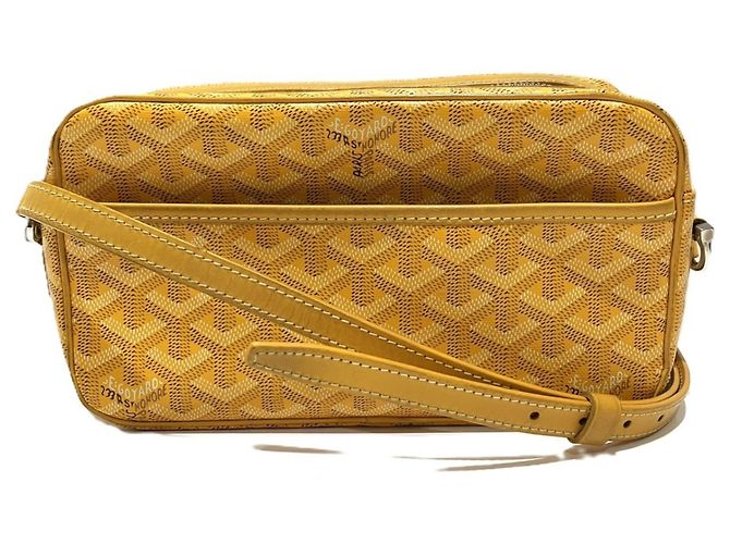 Borsa a tracolla Goyard Cup Vert PM Giallo