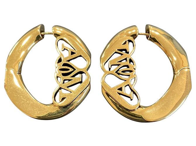 Alexander McQueen Ohrringe mit Messingnieten