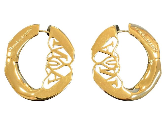 Alexander McQueen Ohrringe mit Messingnieten