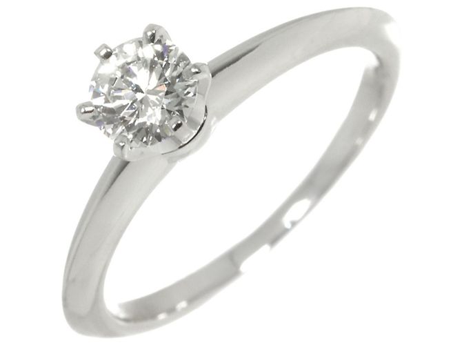 Autre Marque Tiffany & Co. Solitär-Diamantring aus Platin