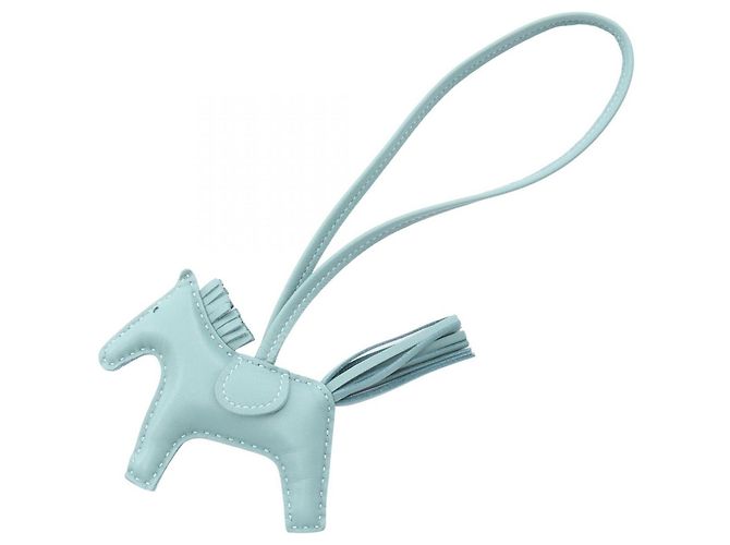 Hermès Hermes Rodeo PM Ciel Charm Accessory Blue