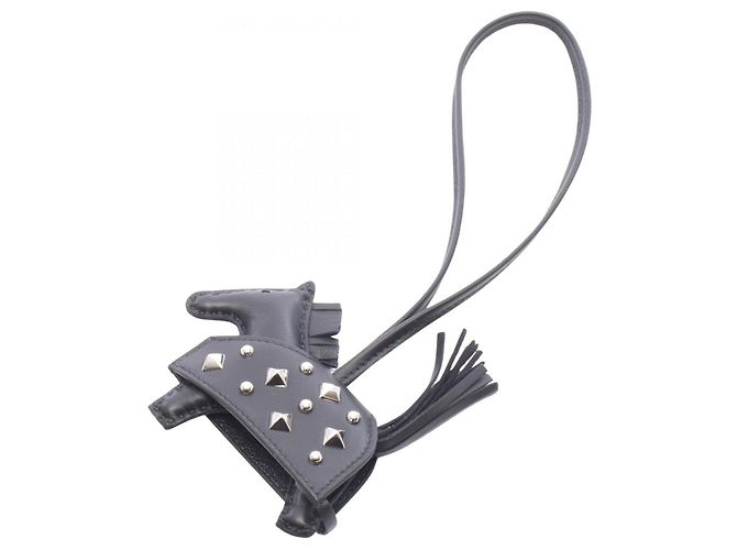 Hermès Accessorio Charm Hermes Rodeo Robeocool PM Stud Nero
