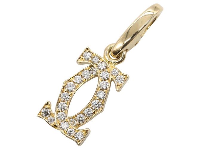 Collana Cartier 2C Charm Diamanti D'oro