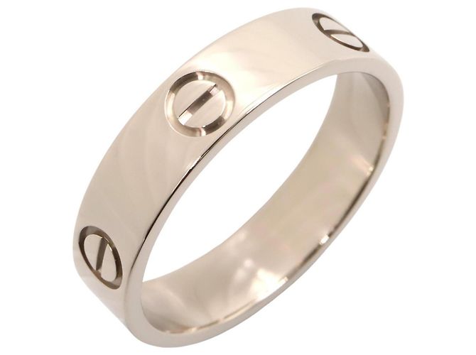 Cartier Love Ring in 18K Weißgold Silber