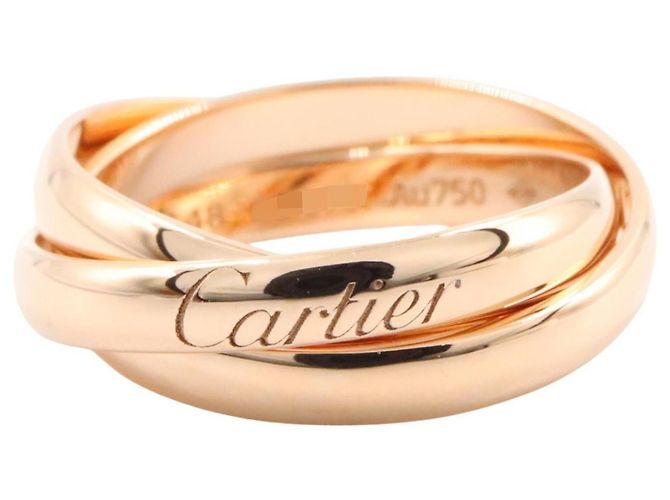 Anello Cartier Trinity in oro rosa 18K D'oro