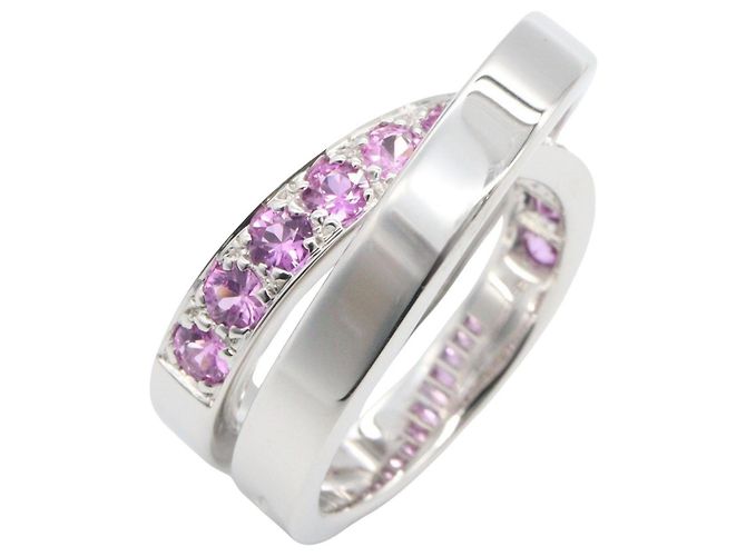 Cartier Ring Rosa Saphir Paris Silber Pink