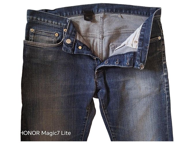 Christian Dior Dior Homme Jeans in denim blu