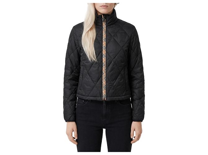 Burberry Bramford quilted nylon jacket Black