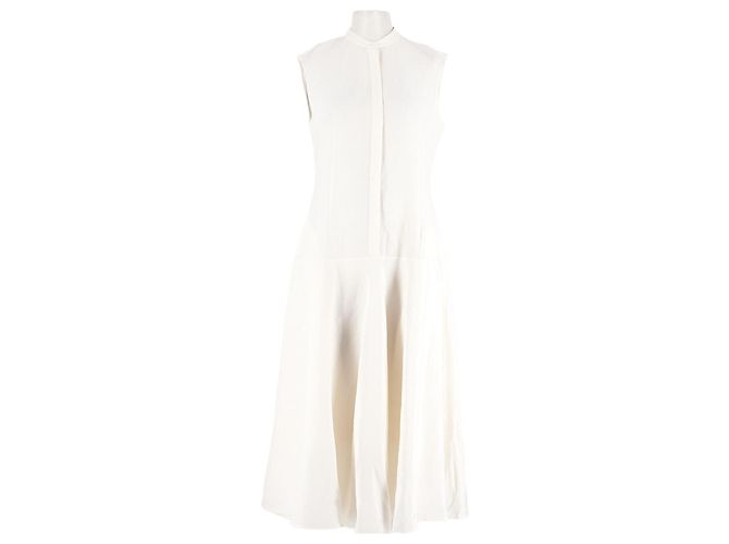 Vestido de seda blanco Iro