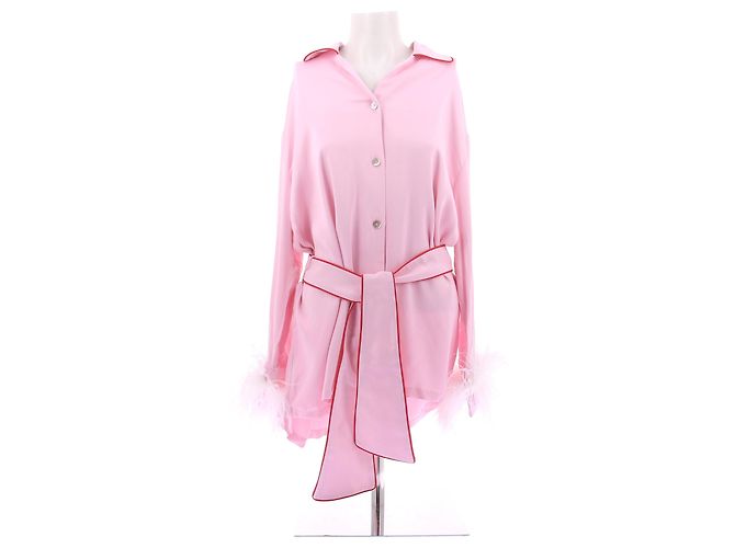 Autre Marque Camisa rosa de viscose SLEEPER