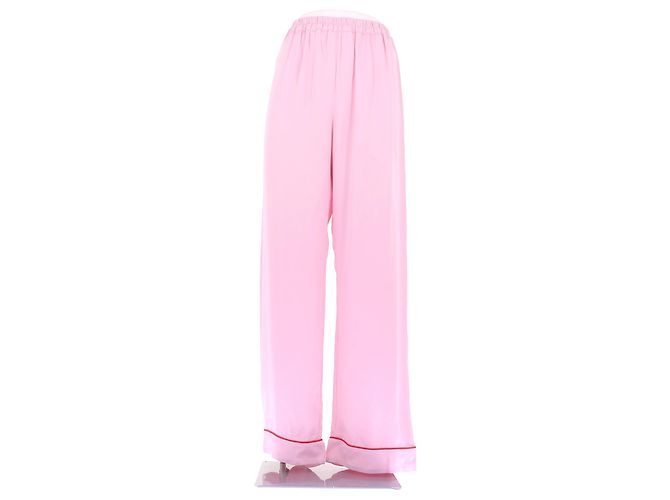 Autre Marque Pantalones rosas de viscosa SLEEPER