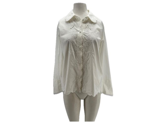 Autre Marque Top de algodão branco THE GARMENT S