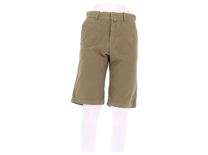Pantalones cortos Isabel Marant caqui de algodón