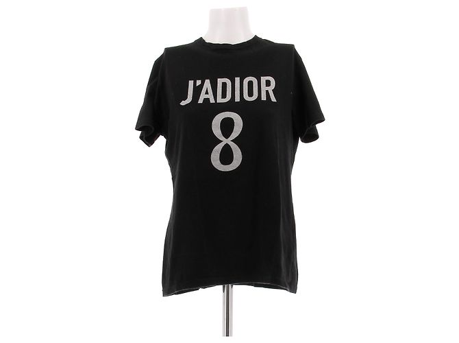 Christian Dior T-shirt nera "J'adiore" Nero