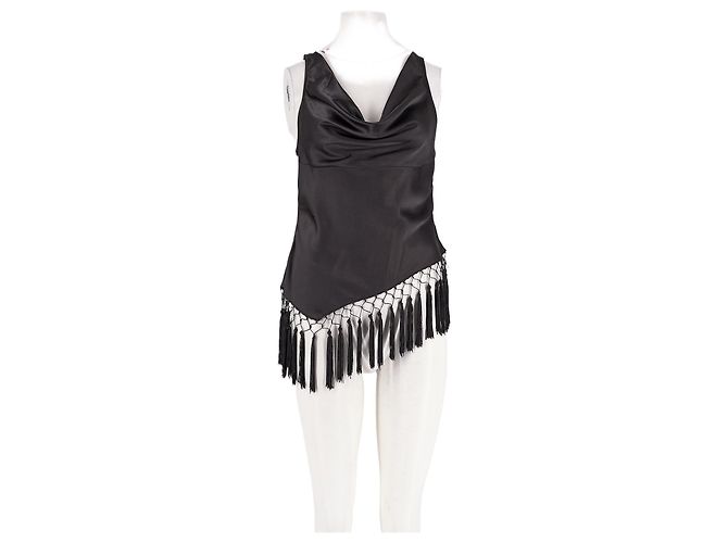 Autre Marque Crop top nero BOA