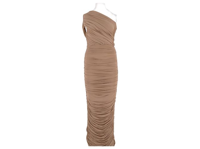 Autre Marque Vestido maxi beige RONNY KOBO