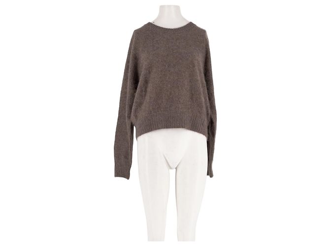 Autre Marque Pull cachemire marron Brown