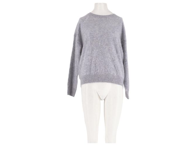 Autre Marque Jersey de cachemira gris LILYSILK