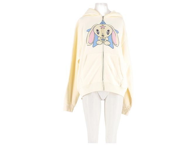 Autre Marque Chaleco de algodón amarillo MADHAPPY