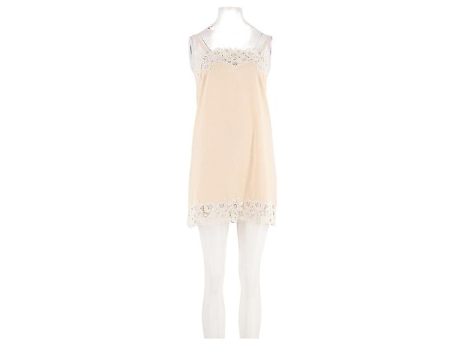 Abito in cotone beige SéZane Taglia 34