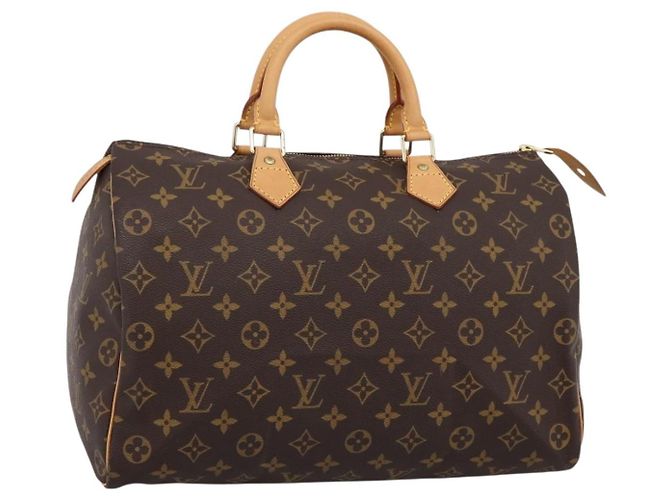 LOUIS VUITTON Monogram Speedy 35 Handtasche M41524 LV