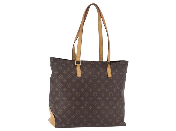 LOUIS VUITTON Monogram Cabas Mezzo Tote Bag M51151 LV