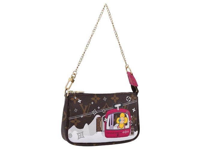 LOUIS VUITTON Vivienne Mini Pochette Accessoires Pouch M68490 LV