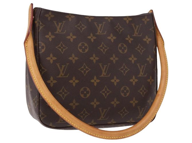 LOUIS VUITTON Monogram Looping MM Shoulder Bag M51146 LV