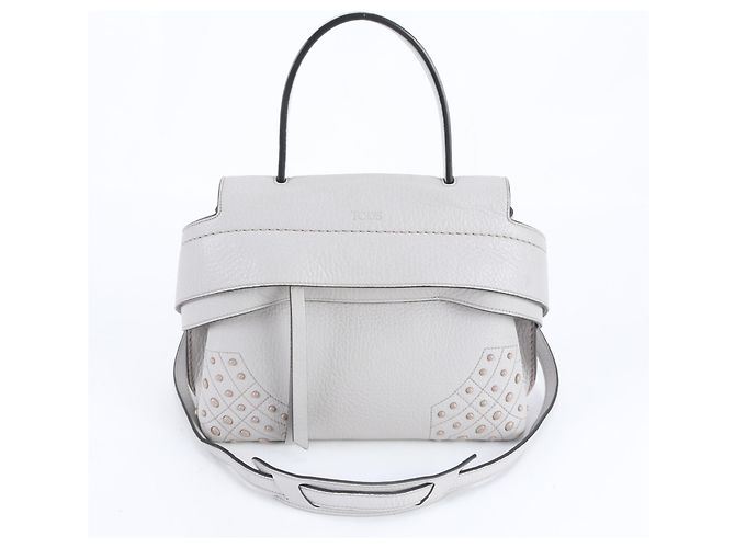 Borsa a tracolla 2-Way Wave in pelle Tod's Marrone