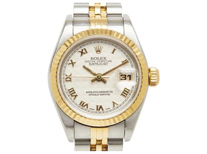 Orologio Automatico da Donna Rolex Datejust Pyramid Roma 79173