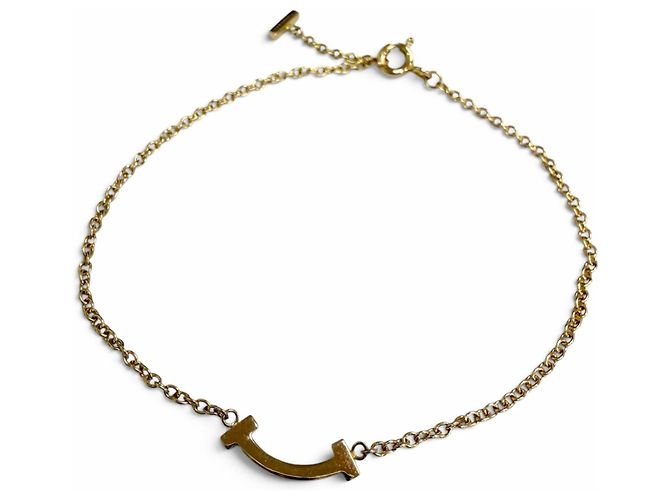 Autre Marque Pulseira de Berloques em Ouro Rosa e Diamantes Tiffany & Co. Dourado