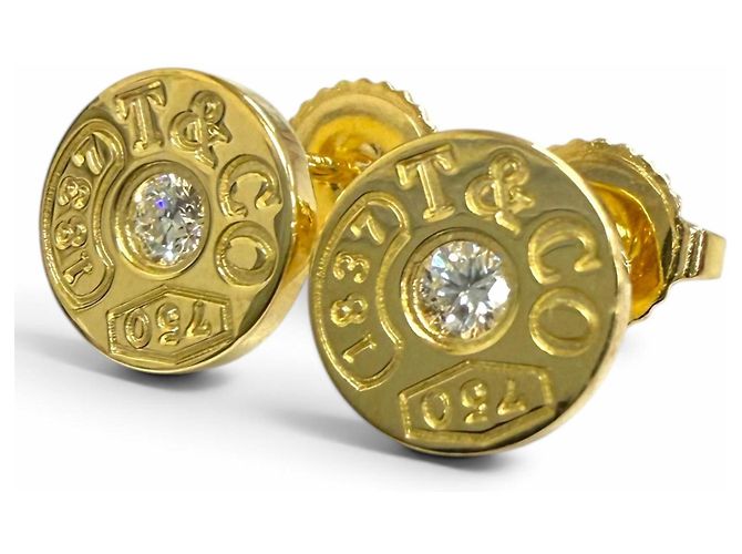 Autre Marque Orecchini a lobo Tiffany & Co. 1837 Circle D'oro